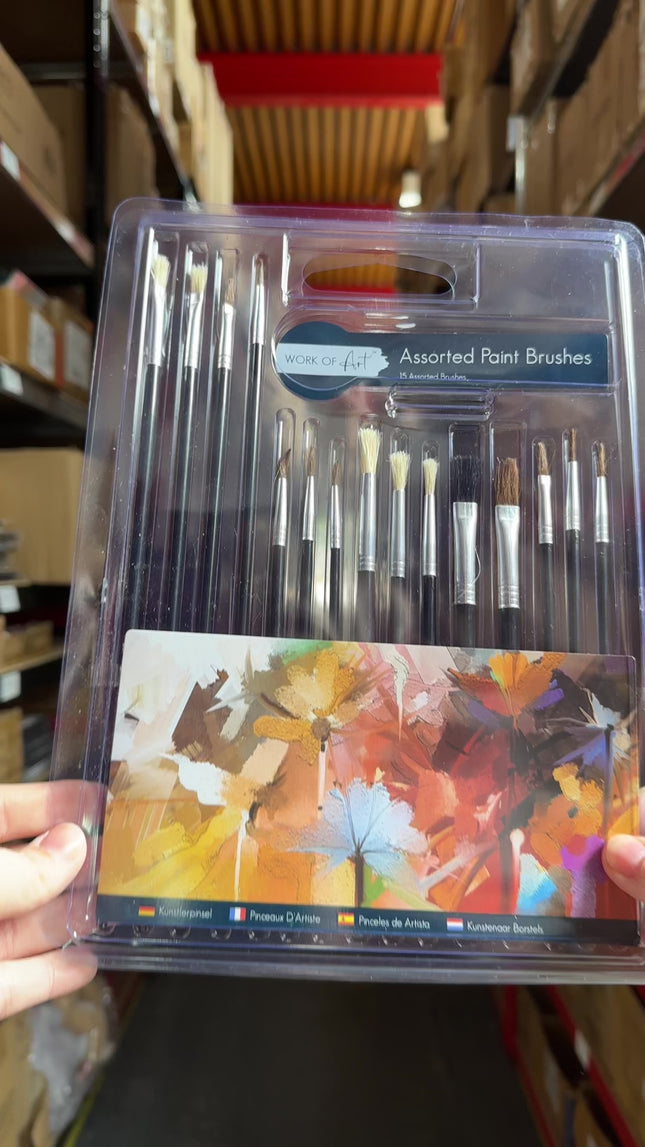 15 Artist Paint Brushes