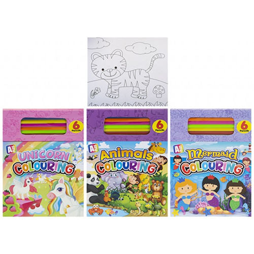 Girls Colouring Pad