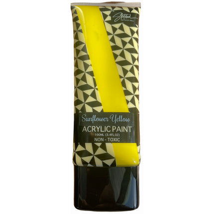Sunflower Yellow 100ml Acrylic Paint