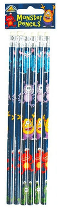 6 Monster Pencils