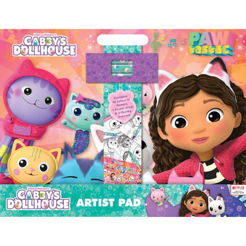 Gabbys Dollhouse Artist Pad