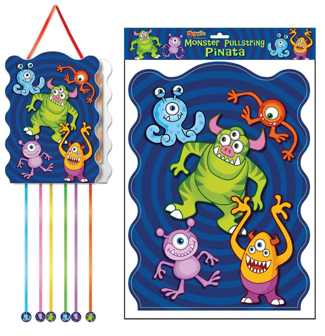 Monster Pullstring Pinata