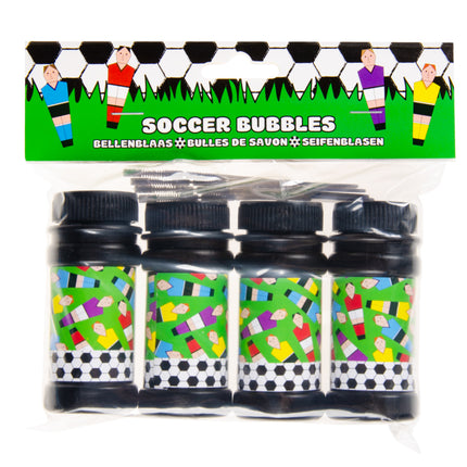 4 Football Bubble Tubs & Blowers