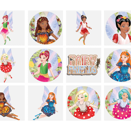 72 Fairy Temporary Tattoos