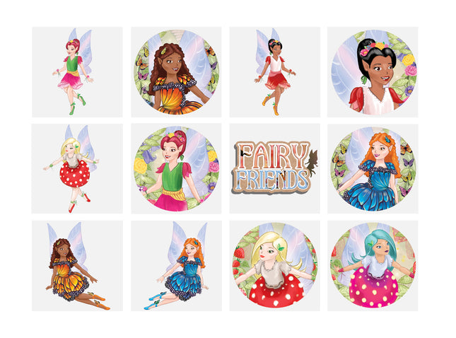 72 Fairy Temporary Tattoos
