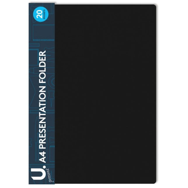 Black A4 Presentation Folder