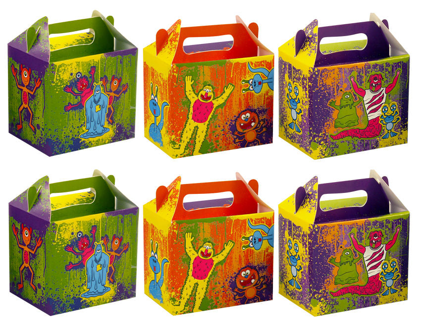 6 Monster Party Boxes