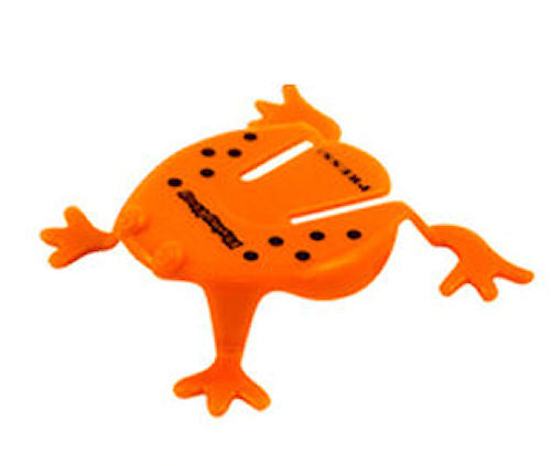 6 Mini Neon Jumping Frogs