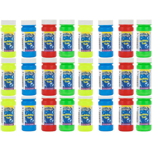 24 Small Bubble Tubs & Wands