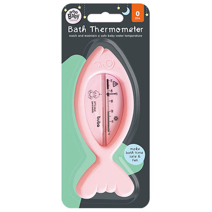 Pink Fish Shaped Bath Thermometer