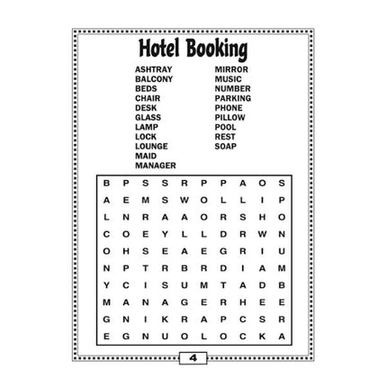 A4 Puzzle Time Book