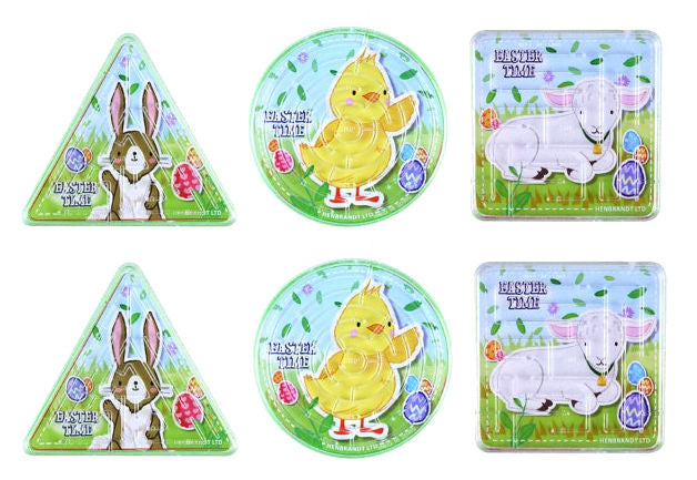 6 Easter Maze Puzzles
