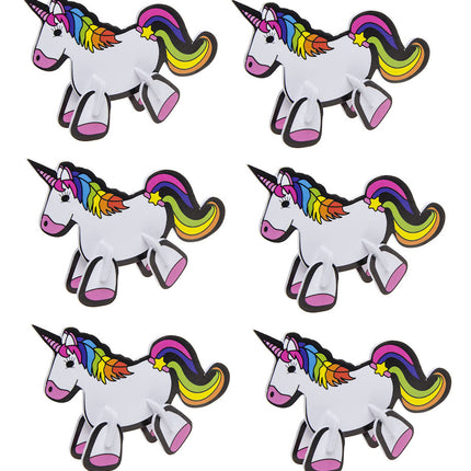 6 Unicorn 3D Puzzle Kits