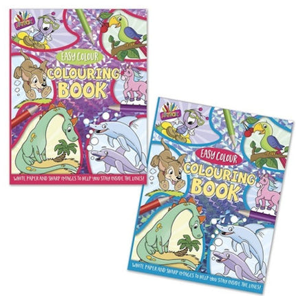 A4 Superior Easy Colour Colouring Book