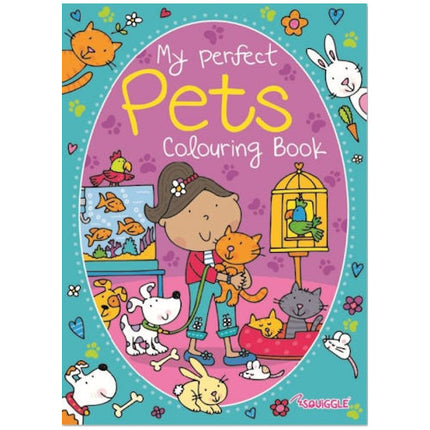 Amazing Animals/Pets Colouring Book