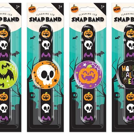Halloween Flashing LED Snap Band