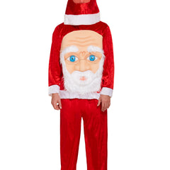 Adult Santa Jumbo Face Costume