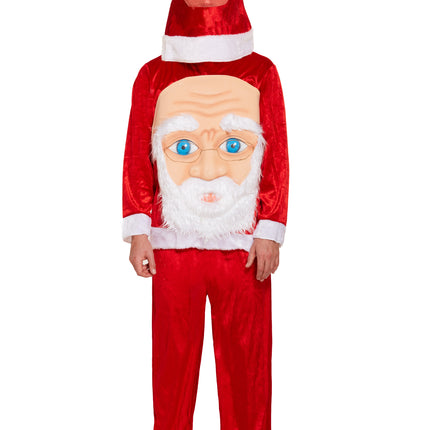 Adult Santa Jumbo Face Costume