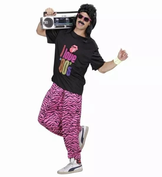 Adult 80's Disco Fashion Costume (M/L)