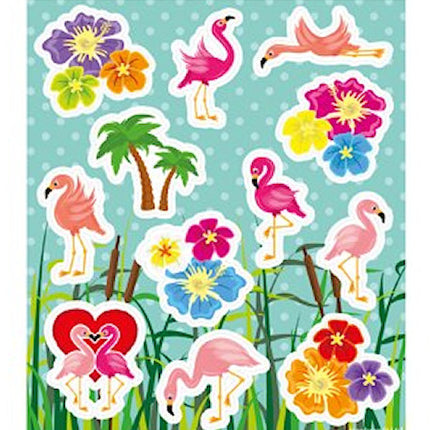 6 Flamingo Sticker Sheets