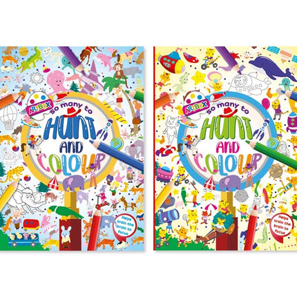 Find & Seek Colouring Book