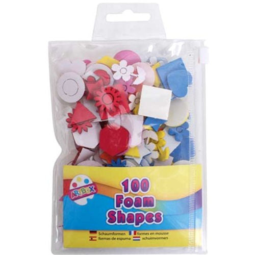 100 Foam Shapes