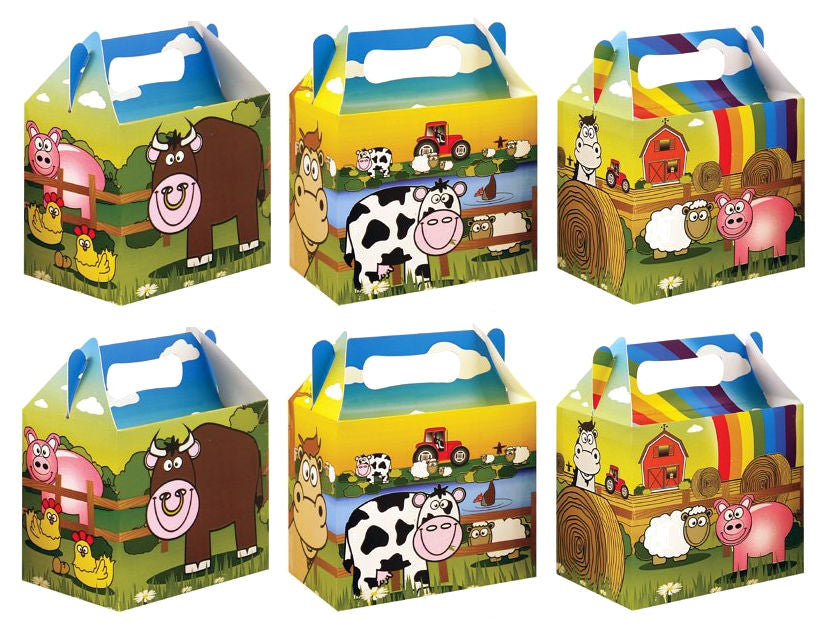 6 Farm Party Boxes