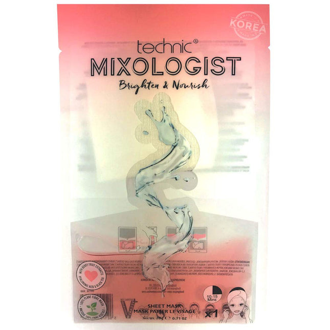 Mixologist Brighten & Nourish Face Mask