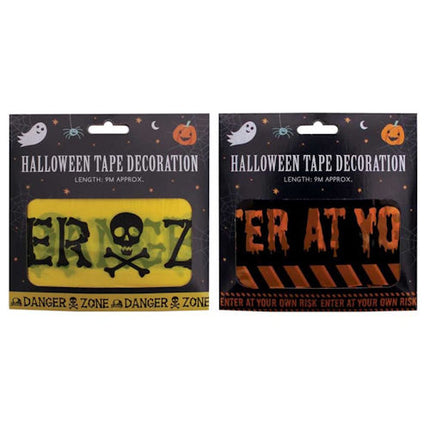 Halloween Tape Decoration