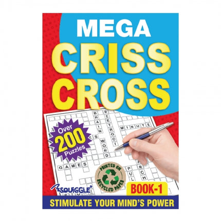 A5 Mega Criss Cross Puzzle Book