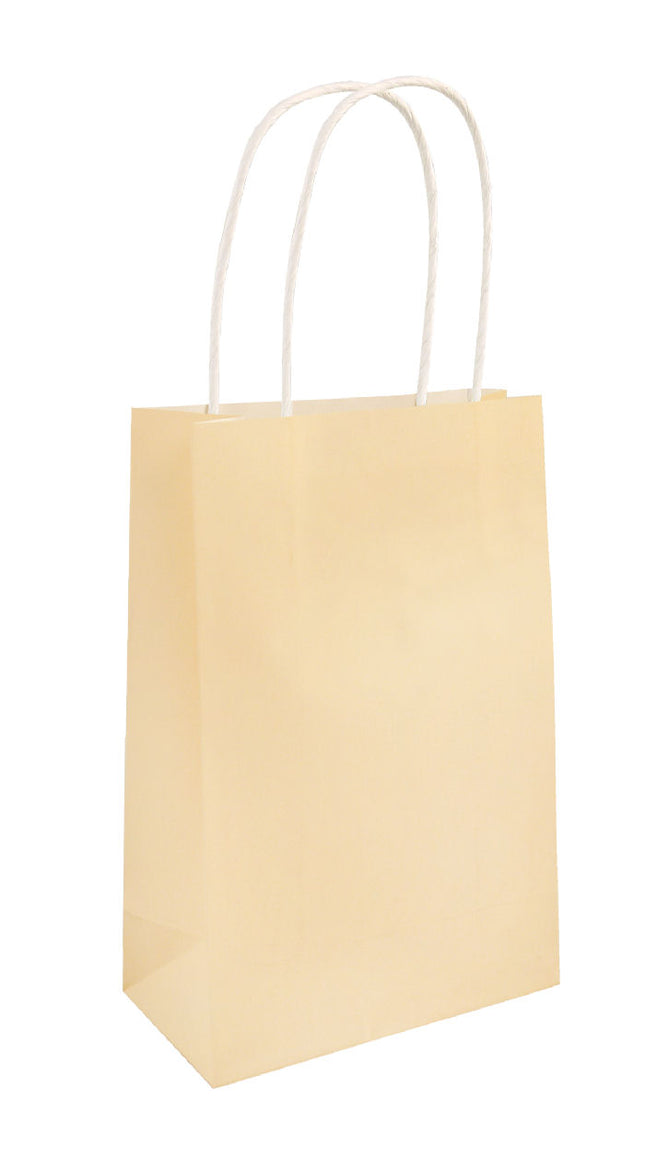 6 Ivory Bags With Handles