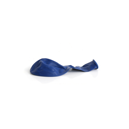 100 Pearlised Royal Blue 7" Latex Balloons