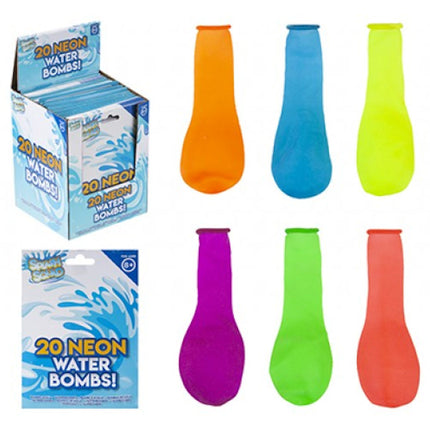 20 Neon Water Bombs