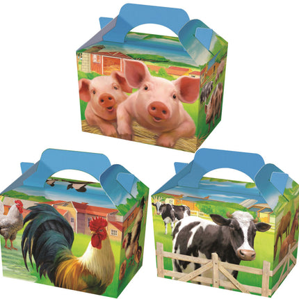 10 Farm Animal Boxes