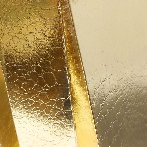 Gold/Silver Embossed Metallic Medium Gift Bag