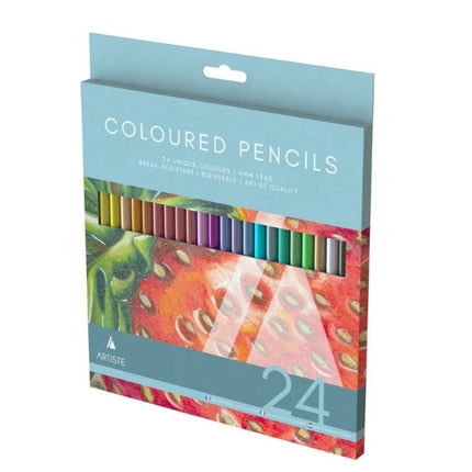 24 Artist Colouring Pencils