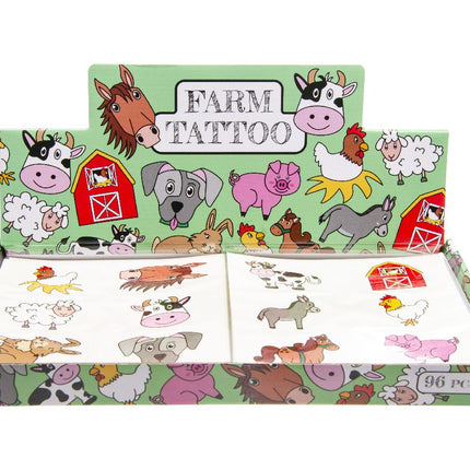 Farm Animal Tattoo Sheet