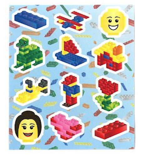 6 Brickz Sticker Sheets