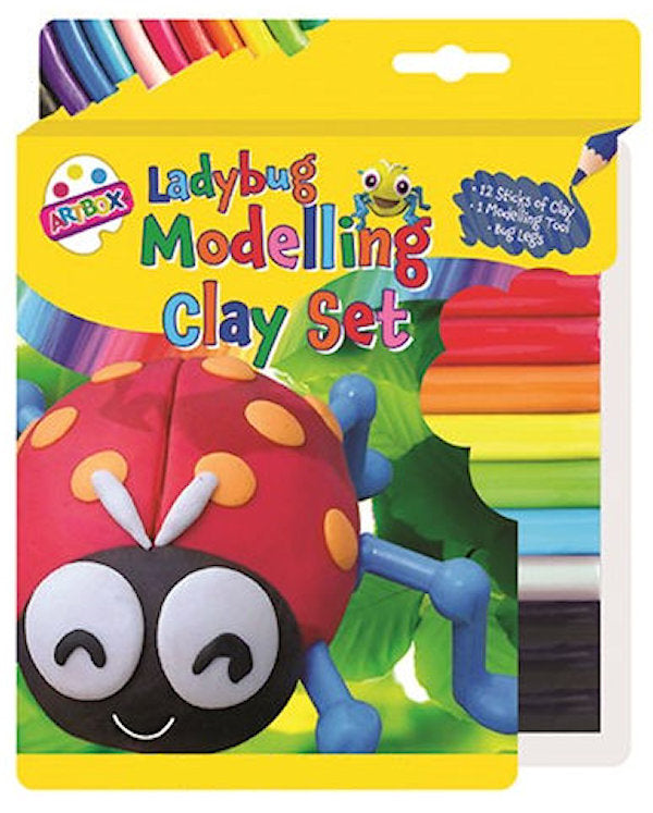 Ladybug/Beetle Themed Modelling Clay Set (Pack)