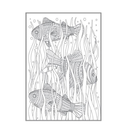 A4 Animals/Underwater Colouring Book