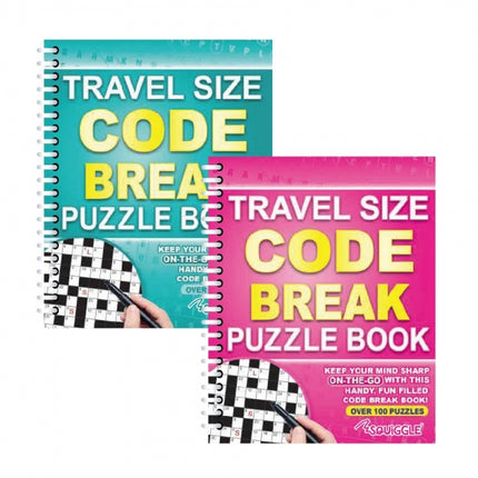 Travel Size Code Break Puzzle Book