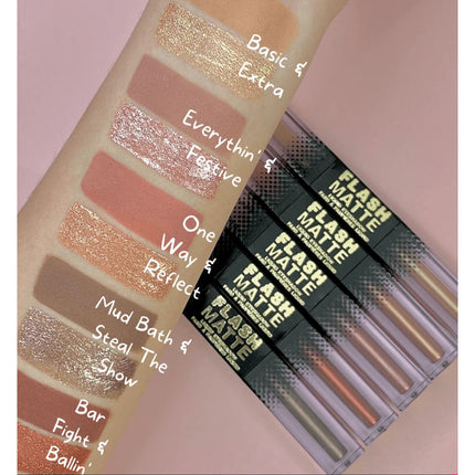 Flash Matte Liquid Eyeshadow - One Way & Reflect
