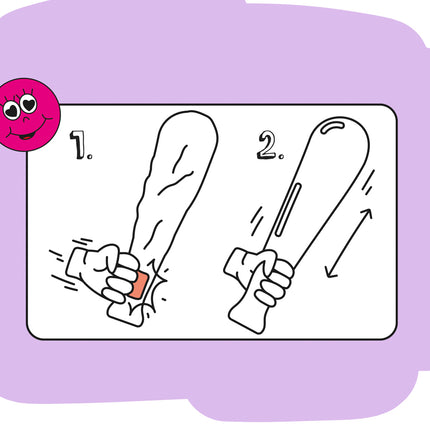 Self-Inflating Emotion Bat