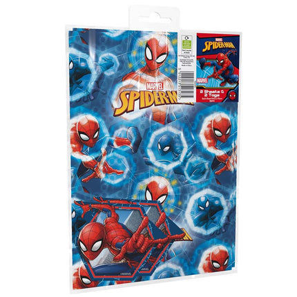 Giftwrap Sheets - Spiderman