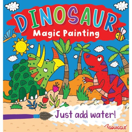 Unicorn/Dinosaur Magic Painting Book