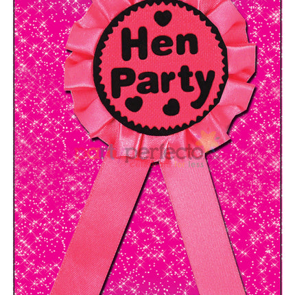 Hen Party Rosette