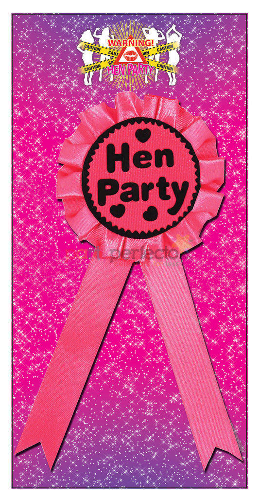 Hen Party Rosette