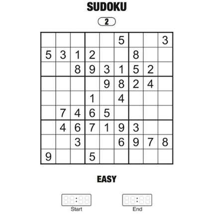 Travel Size Sudoku Book