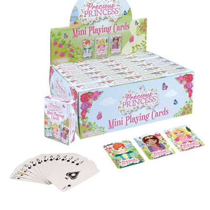 6 Princess Miniature Playing Card Sets