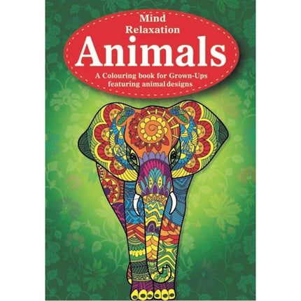 A4 Animals/Birds Adult Colouring Book